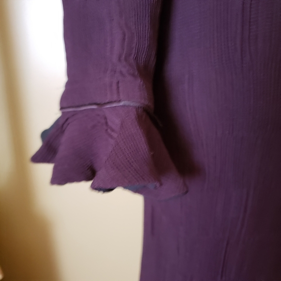 CAROLINE CHARLES LONDON | PLUM MAXI DRESS - Picture 7 of 8